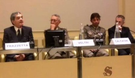 Al Senato, conferenza sui Caduti per la Pace, del raddusano Frazzetta presidente A.N.I.O.M.R.I.D.